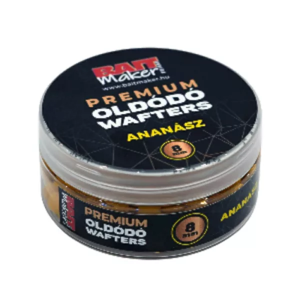 Bait Maker Ananász 8mm Premium Oldódó Wafters 25gr