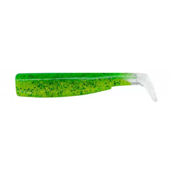 FIIISH 3 buc. corp Black Minnow de 120mm - culoare Chartreuse Nălucă de plastic