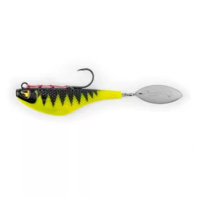   Black Cat Mad Flash Spin Tail Shock Perch 14cm 82gr Momeală artificială