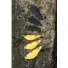 Black Cat Heavy Vibe V Lure Yellow 140gr Momeală artificială verticală