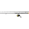 Black Cat Hard Core Combo Allround Rod 2,70m 500gr Lansetă din 2 piese cu mulineta Black Passion FD 80 și fir.