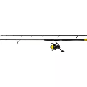   Black Cat Hard Core Combo Allround Rod 2,70m 500gr Lansetă din 2 piese cu mulineta Black Passion FD 80 și fir.