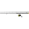 Black Cat Hard Core Combo Bank Rod 3,00m 600gr Lansetă de somn din 2 piese cu mulineta Black Passion FD 80 și fir.