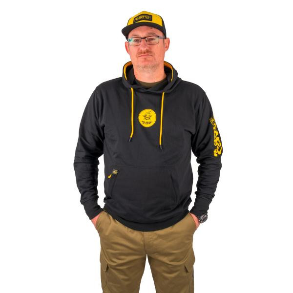 Black Cat Black Hoody Hanorac cu glugă L