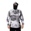 Black Cat Sun Jersey Tricou cu mânecă lungă cu glugă 3XL