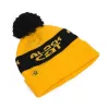 Black Cat Yellow Bobble Hat Căciulă cu pompon