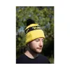 Black Cat Yellow Bobble Hat Căciulă cu pompon