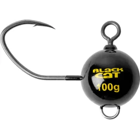 Black Cat Mega Fireball Black DG 6/0 100gr Cap Jig