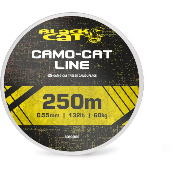 Black Cat Camo-Cat Line 0,55mm 250m Fonott Főzsinór