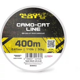 Black Cat Camo-Cat Line 0,47mm 400m Fonott Főzsinór