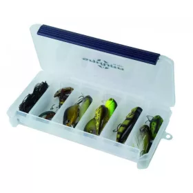   Sakura SK-9821 cutie pentru accesorii / cutie pentru năluci / 23,3 x 12,2 x 3,2 / culoare transparent