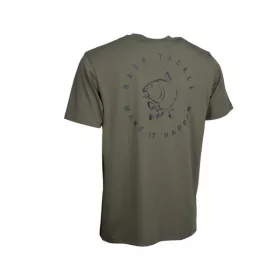 Nash Make It Happen Carp Logo T Shirt Tricou Verde S