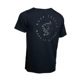 Nash Make It Happen Carp Logo T Shirt Tricou Negru M