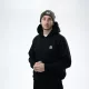 Nash Make It happen Badge Zipped Hoodie Pulover cu Fermoar Negru S