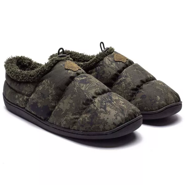 Nash Camo Deluxe Bivvy Slippers Papuci de cort 44