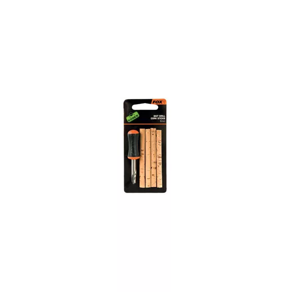 Fox EDGES™ Bait Drill & Cork Sticks - Drill & 6mm Cork Sticks Burghiu