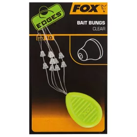 Fox EDGES™ Bait Bungs Clear Opritor momeală