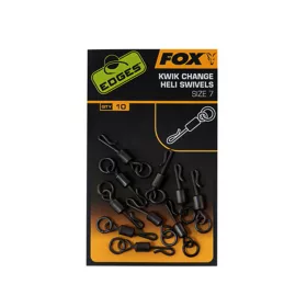 Fox Edges Kwik Change Heli Swivels Vârtej 7x10