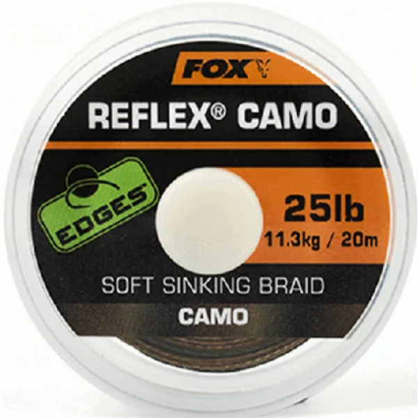 Fox EDGES™ Reflex Camo 25lb x20m Fir împletit