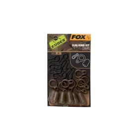 Fox EDGES™ Camo Run Rig Kit x 8 Cleme pentru plumb