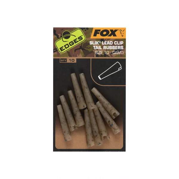 Fox Edges Camo 10 Manșon de cauciuc 10 buc