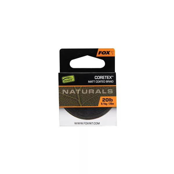 Fox Edges Naturals Coretex 9,1kg 20m Forfac împletit