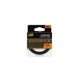 Fox Edges Naturals Submerge Fir Lider Împletit 18,1kg 10m