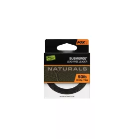 Fox Edges Naturals Submerge Fir Lider Împletit 22,7kg 10m