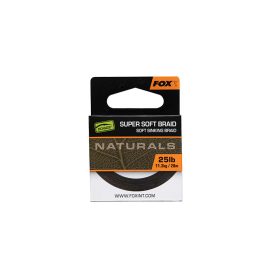   Fox Edges Naturals Super Soft Braid Fir textil împletit pentru forfac 25lb 20m