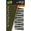 Fox Edges Naturals 7 Lead Clip Tail Rubber Manșon de cauciuc