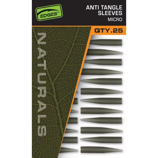 Fox Edges Naturals Micro Anti-încurcare 25 buc