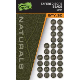 Mărgele de cauciuc Fox Edges Naturals 6mm 30buc