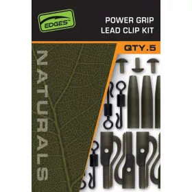 Set Clips Plumb Fox Edges Naturals Power Grip