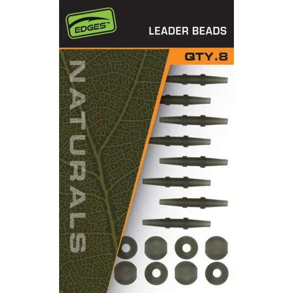 Fox Edges Naturals Leader Beads 8 buc