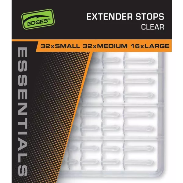 Fox Edges Essentials Stopper transparent 2buc