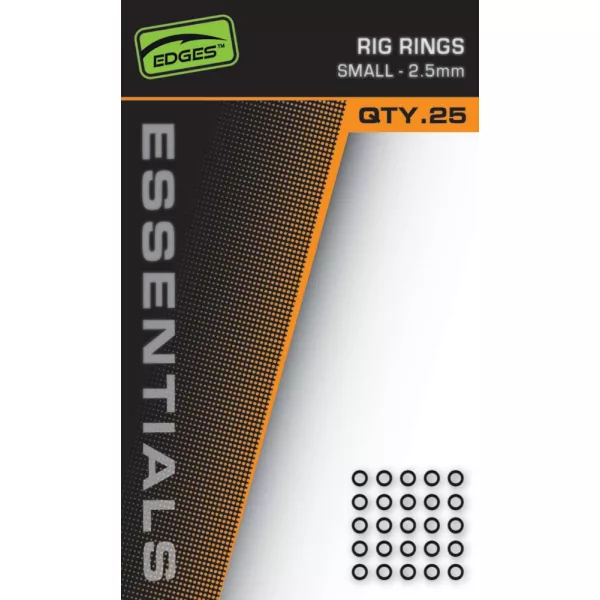 Fox Edges 2,5mm Inel Metalic Mic 25buc