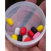Fox Foam Barrels 10x15mm Hordó Formájú Szivacs Vegyes Színekben 10db
