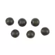 Fox Naturals Tapered Bore Bead 5mm Gumigyöngy 20db