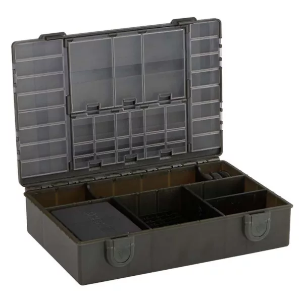 Fox Edges Loaded Medium Tackle Box set cutie medie de echipament
