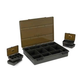 Fox EOS Carp Tackle Box Loaded Large Cutie pentru Accesorii