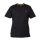 Fox Collection T-Shirt Negru-Portocaliu Tricou 3XL