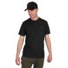 Fox Collection T-Shirt Negru-Portocaliu Tricou 3XL