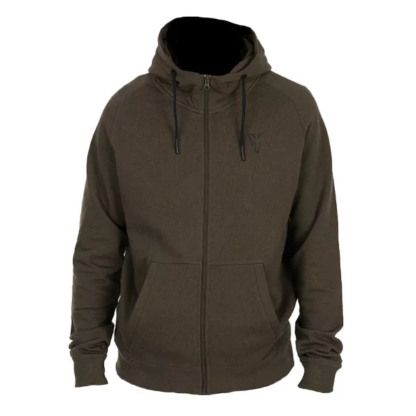 Fox Collection LW Hoody Verde Negru Hanorac cu glugă L