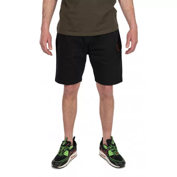 Fox Collection LW Jogger Short Negru-Portocaliu Pantaloni Scurți S