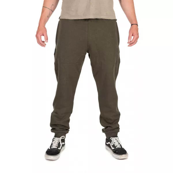 Fox Collection Joggers Verde-Negru Pantaloni de trening XL
