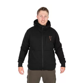Fox Colecția Black-Orange Sherpa Hoody Hanorac cu glugă L