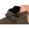 Fox Collection Sherpa Hoody Green-Black Jacket Jachetă termoizolantă S