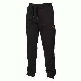   Fox Colecția Sherpa Joggers Negru-Portocaliu Pantaloni de trening S