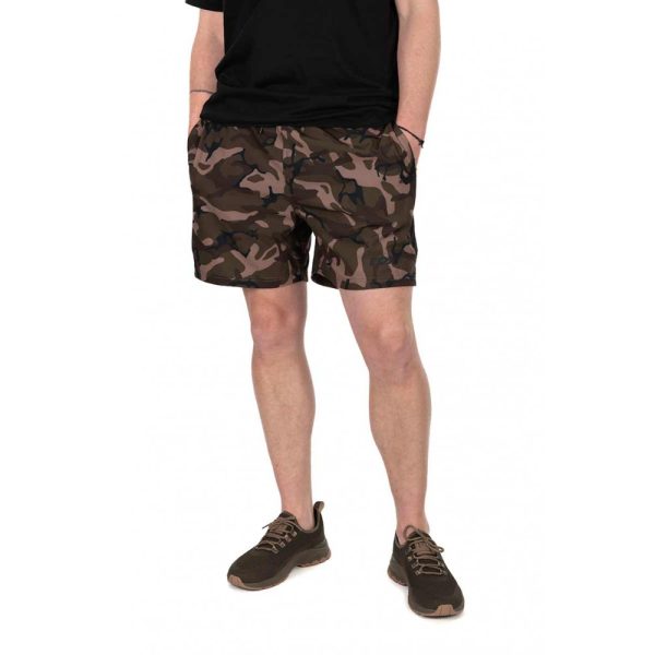 Fox Negru-Camo Pantaloni scurți de înot S