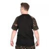 Fox Outline Tricou Negru Camuflaj L